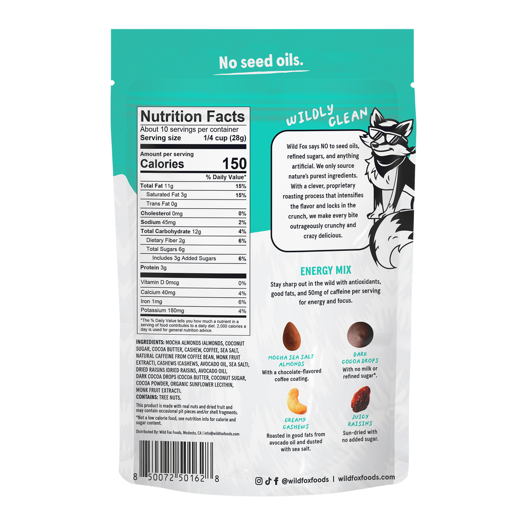 Mocha Almond Boost Energy Trail Mix