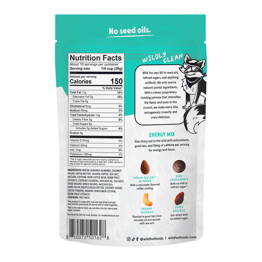 Mocha Almond Boost Energy Trail Mix