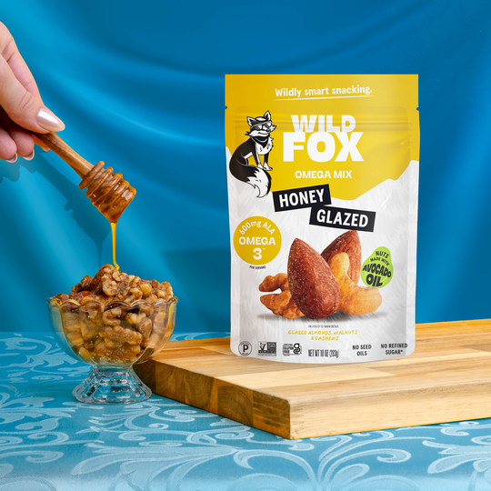 Honey Glazed Omega Trail Mix