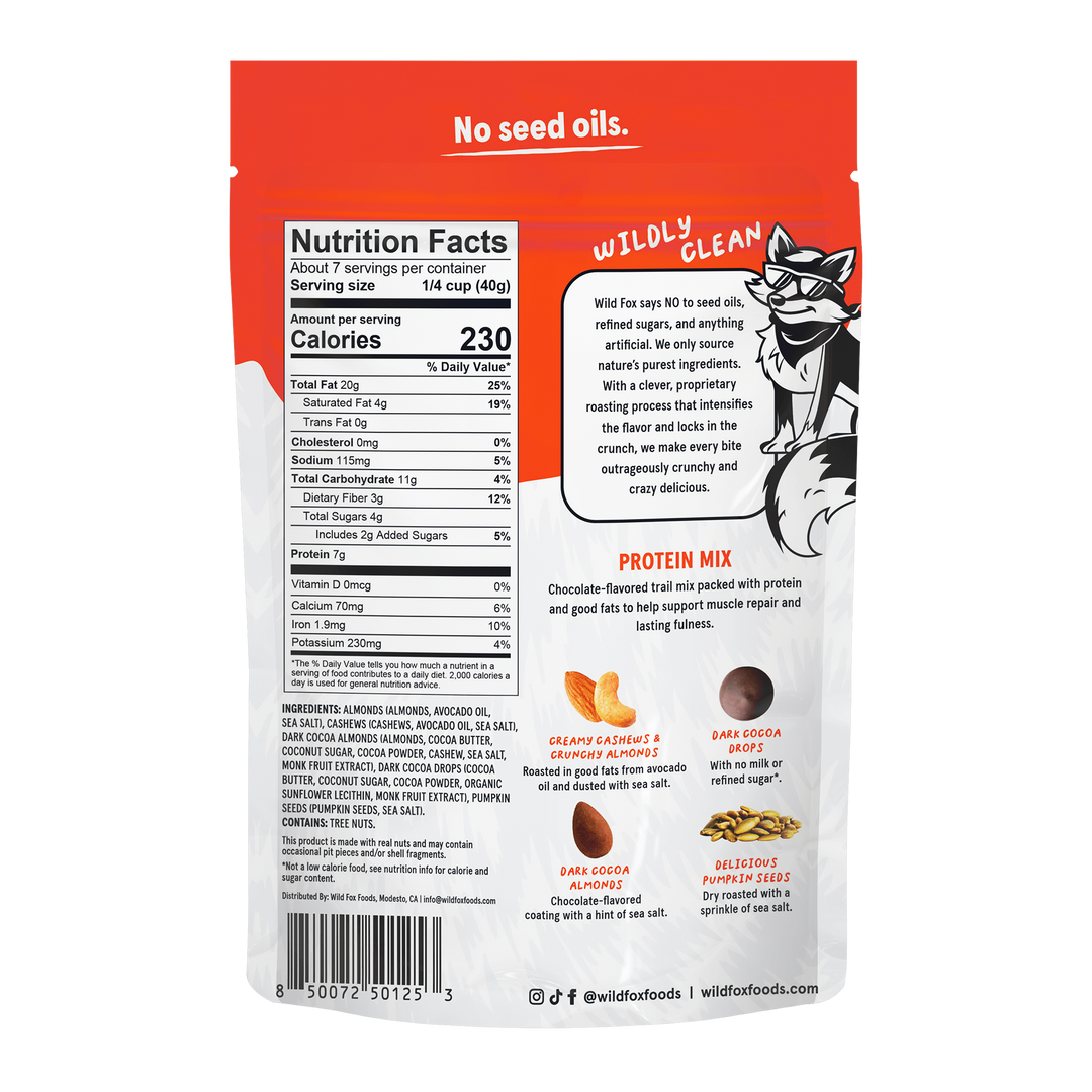 Double Chocolate Protein Trail Mix