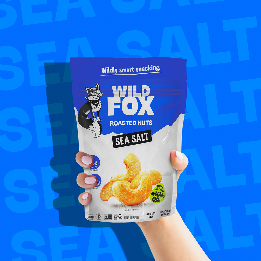 Roasted Cashews, Sea Salt