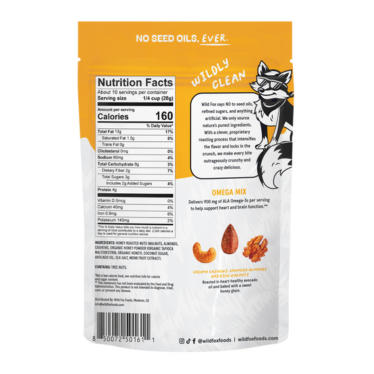 Honey Roasted Omega Trail Mix